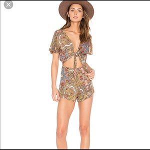 Cleobella Julia Paisley Romper